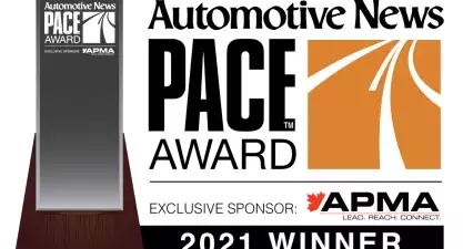 Faurecia IRYStec Automotive News PACE award winner