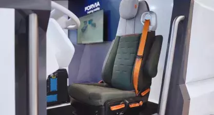 FORVIA truck seat platform