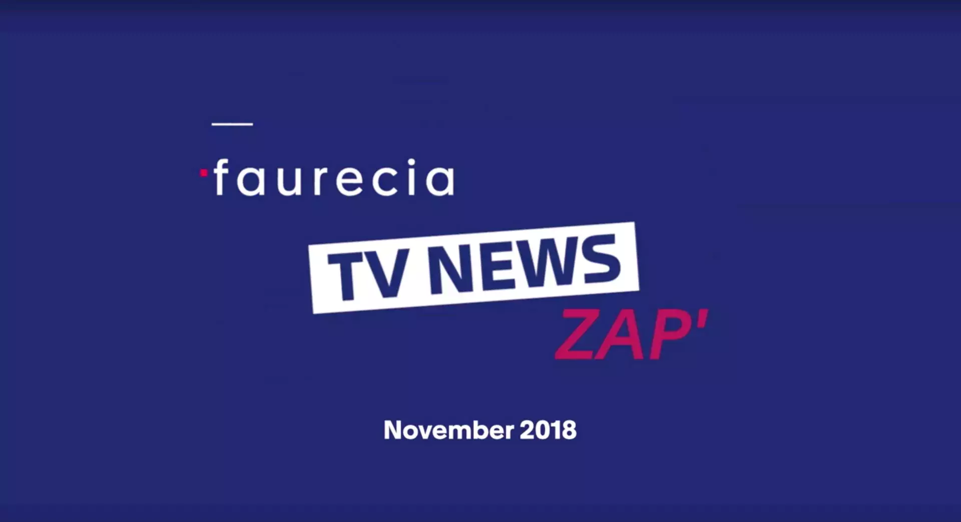 TV news ZAP - November news round up