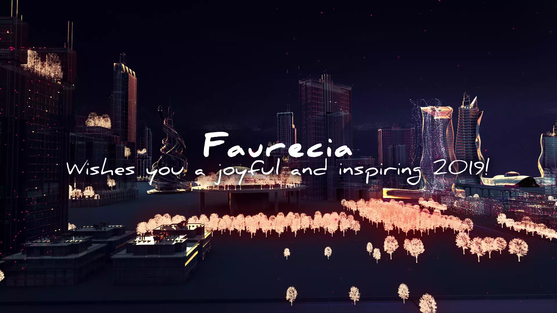 Faurecia wishes you a joyful and inspiring 2019