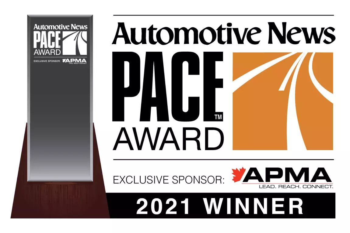 Faurecia IRYStec Automotive News PACE award winner